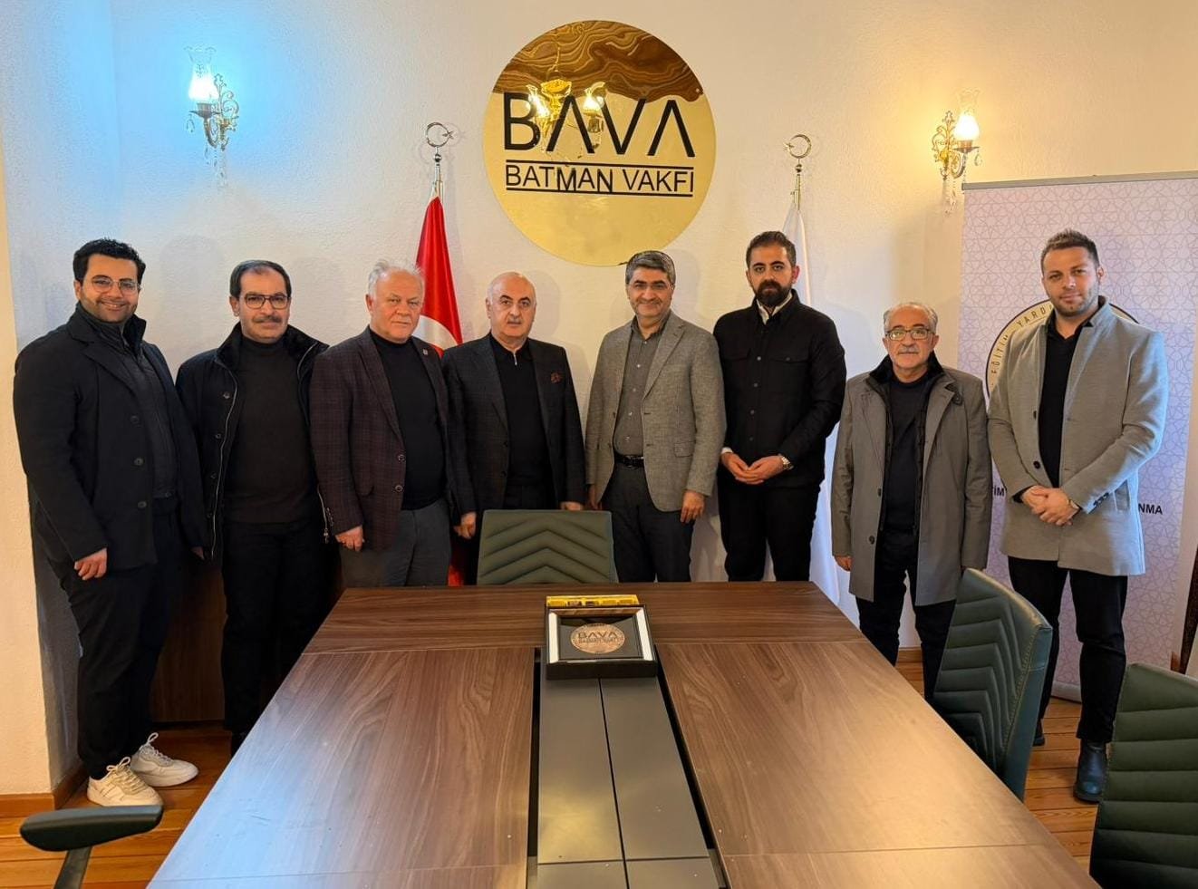 MEHMET EMİN EKMEN VAKFIMIZI ZİYARET ETTİ